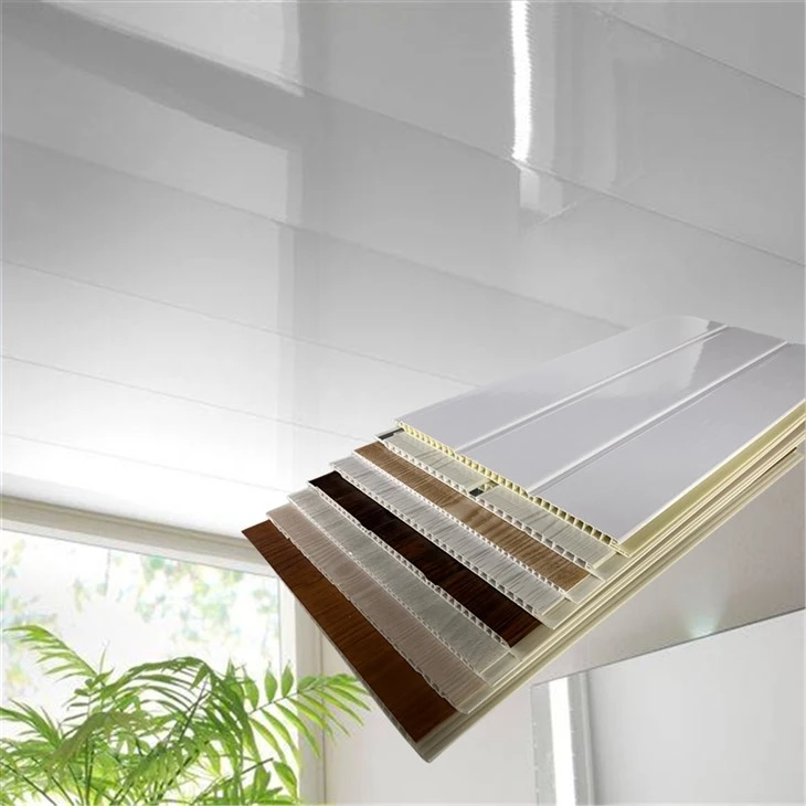 Ódýr PVC tunga og gróp loft